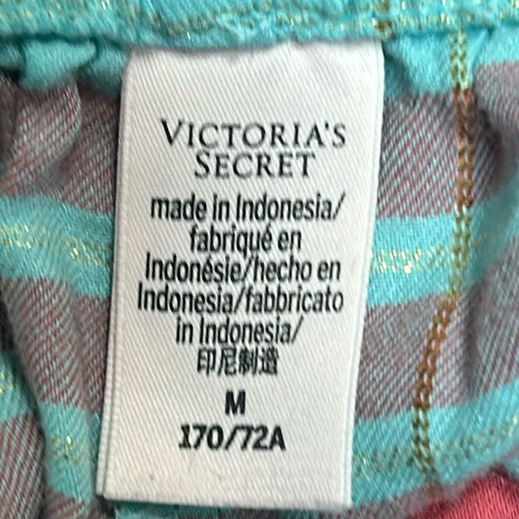 Medium Victoria’s Secret lightweight flannel pajama shorts - Picture 2 of 4